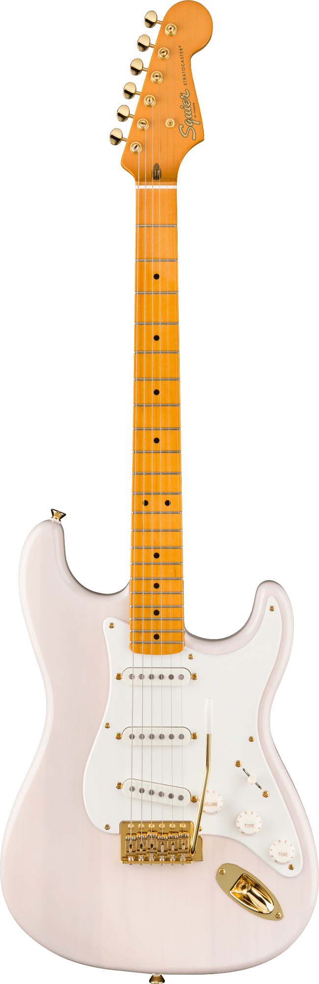 FSR Classic Vibe™ '50s Stratocaster®, Maple Fingerboard, Gold Hardware, White Blonde