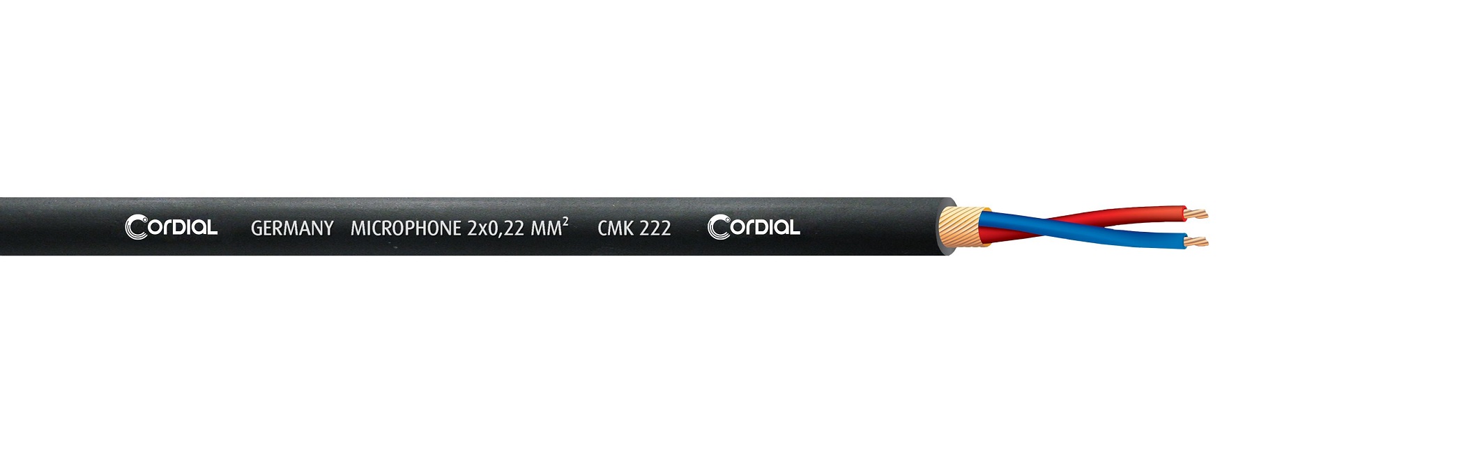 CMK 222 Mikrofonkabel High Performance - 0,22qmm, Meterware