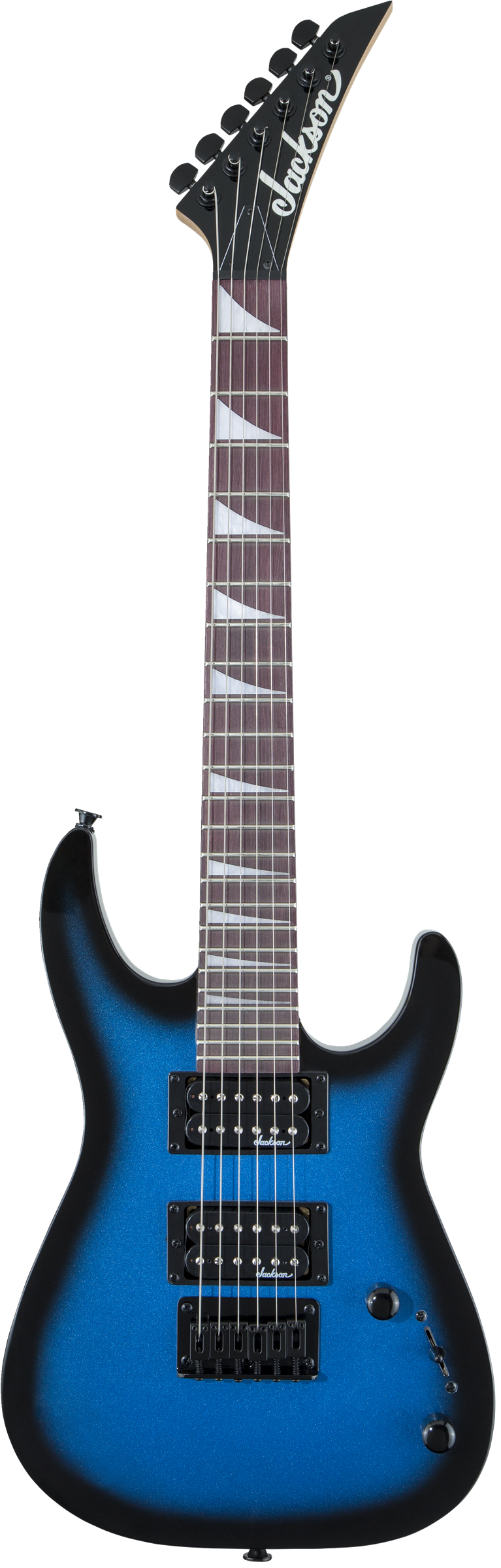 Jackson JS1X Dinky Minion Metallic Blue Burst