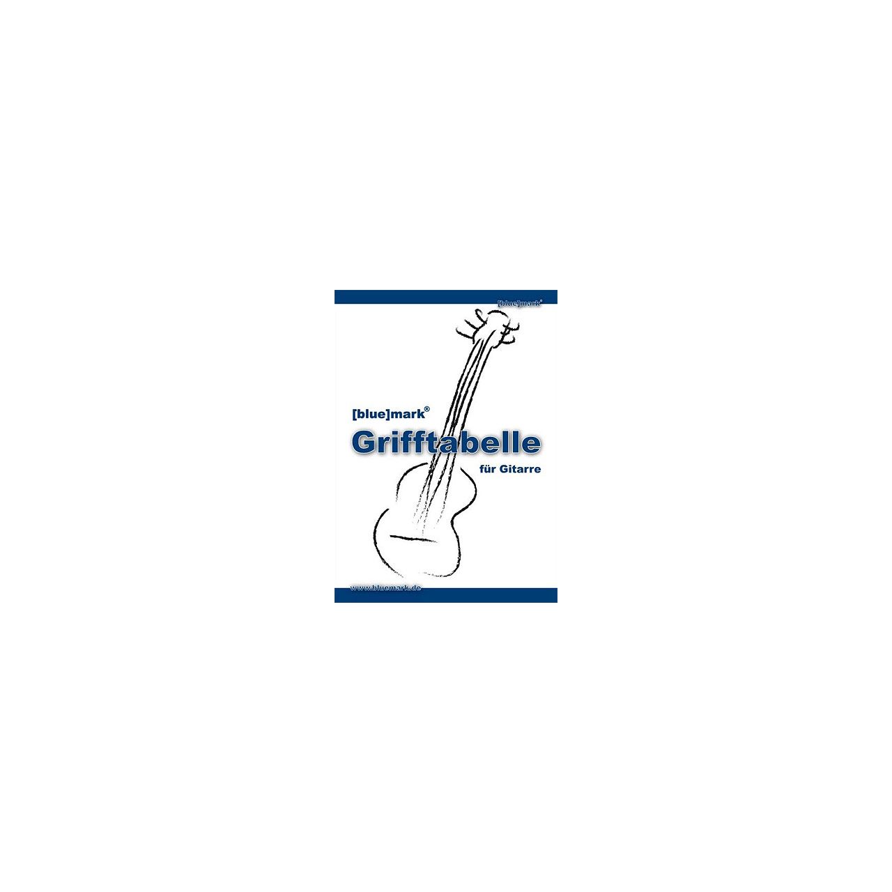 Grifftabelle für Gitarre 