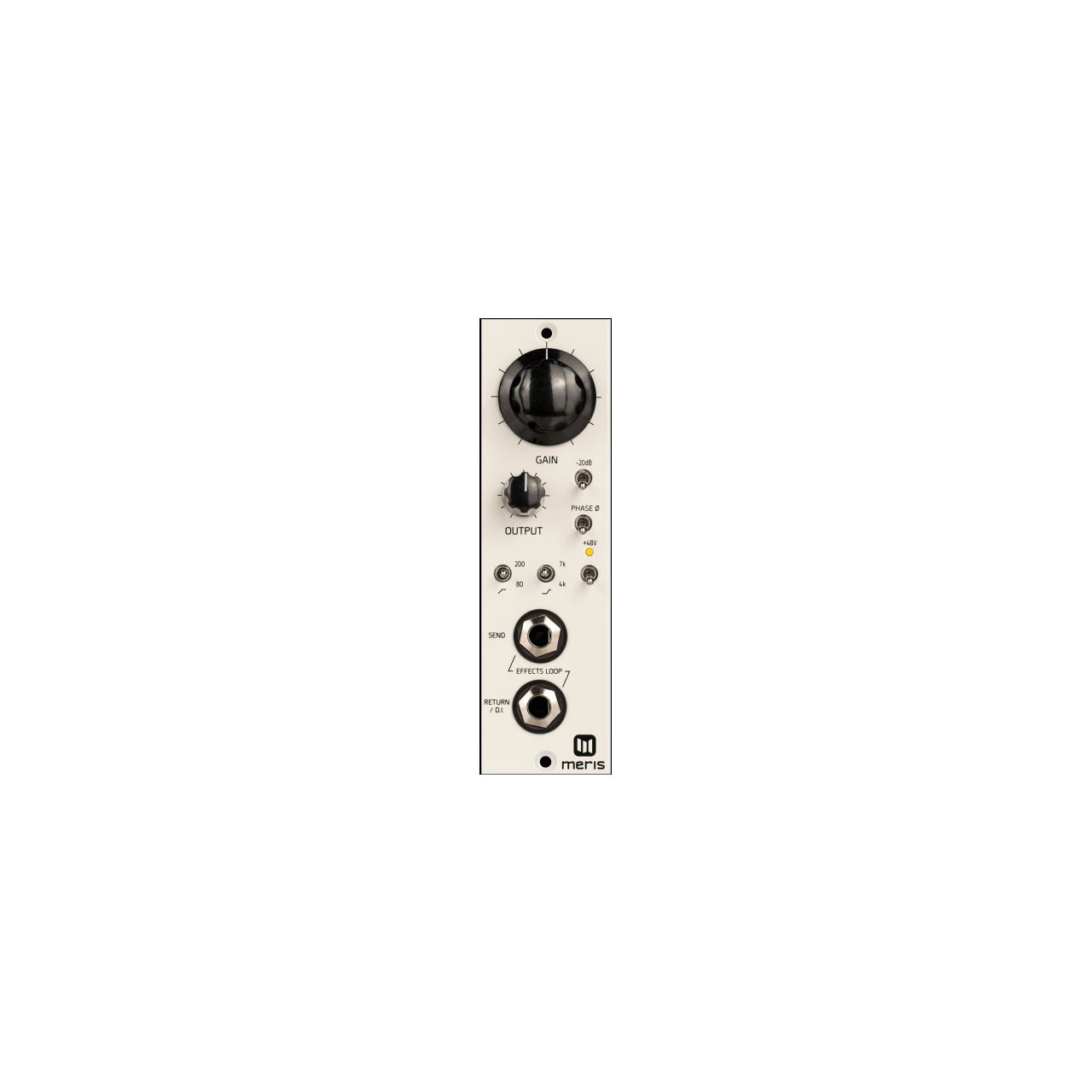 Meris 500 Series 440 Mic Preamp