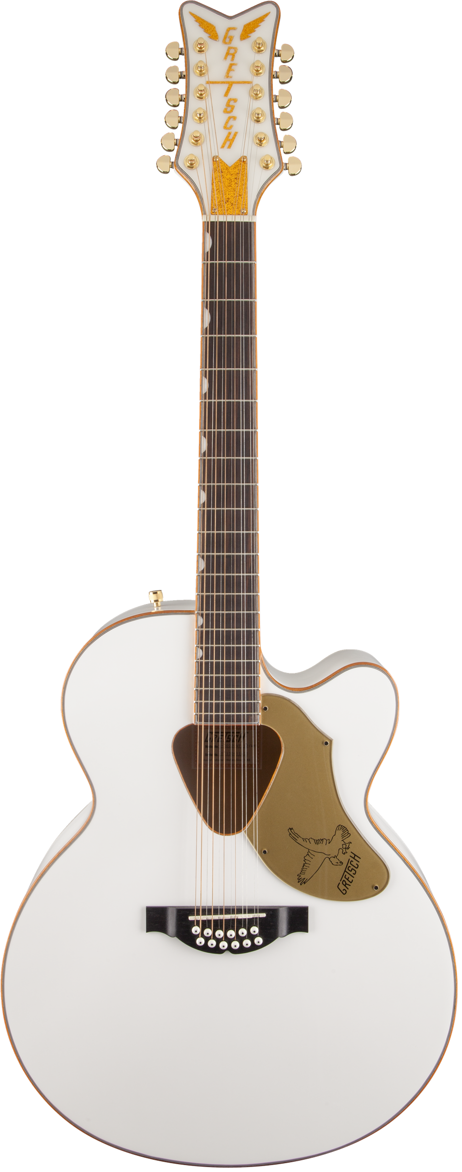 G5022CWFE-12 Rancher™ Falcon Jumbo 12-String Cutaway Electric, White