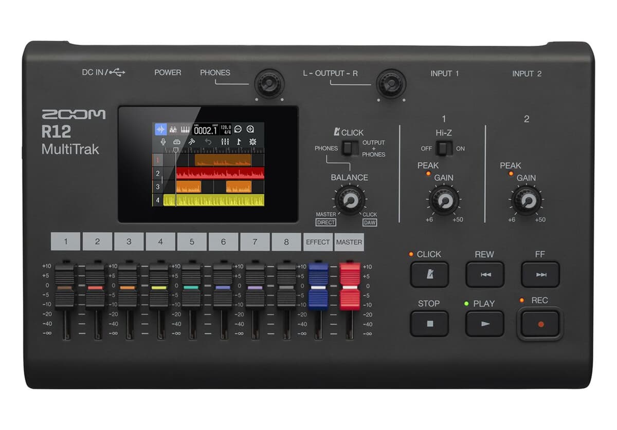 R12 Multi Track Recorder