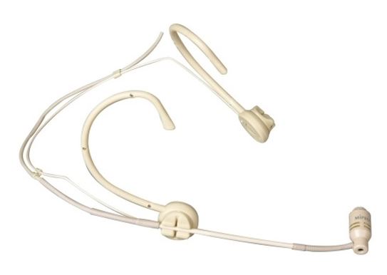 MU-53HNS-1M Kondensatormikrofon mit Nackenbügel (beige) Headset