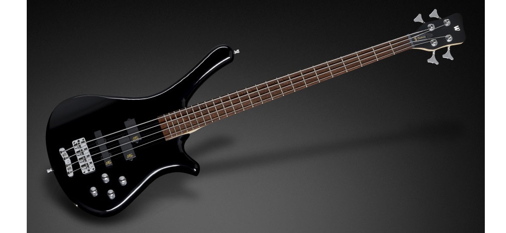 RockBass Fortress, 4-String - Solid Black High Polish (B-Stock)