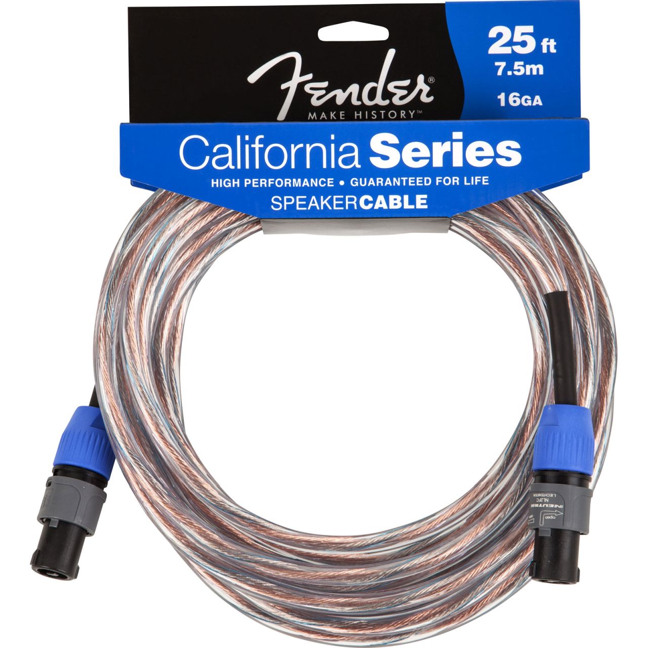 7,5m California Speaker Kabel 16GA, Speakon/Speakon