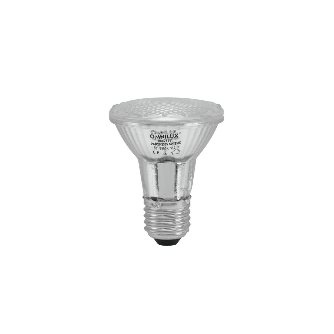 OMNILUX PAR-20 230V SMD 6W E-27 LED 6500K