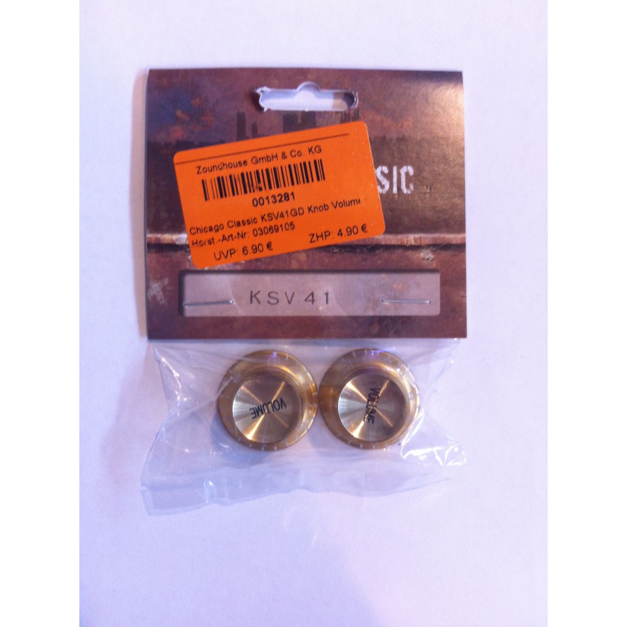 KSV41GD Gold Knobs Volume