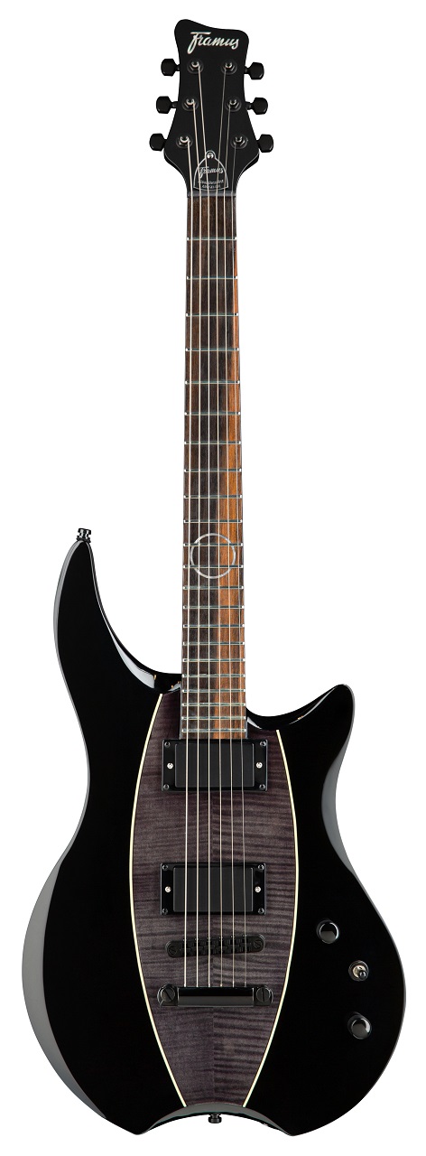 Artist Line Devin Townsend Stormbender (Framus Active Humbucker) - Nirvana Black Transparent High Po