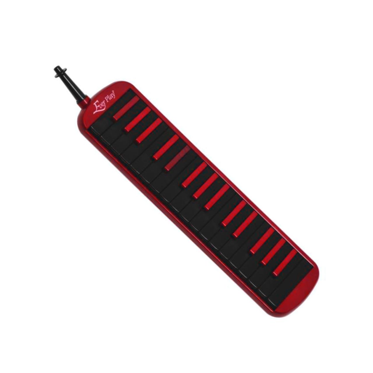 Melodica schwarz / rot, 32 Tasten, inkl. Etui