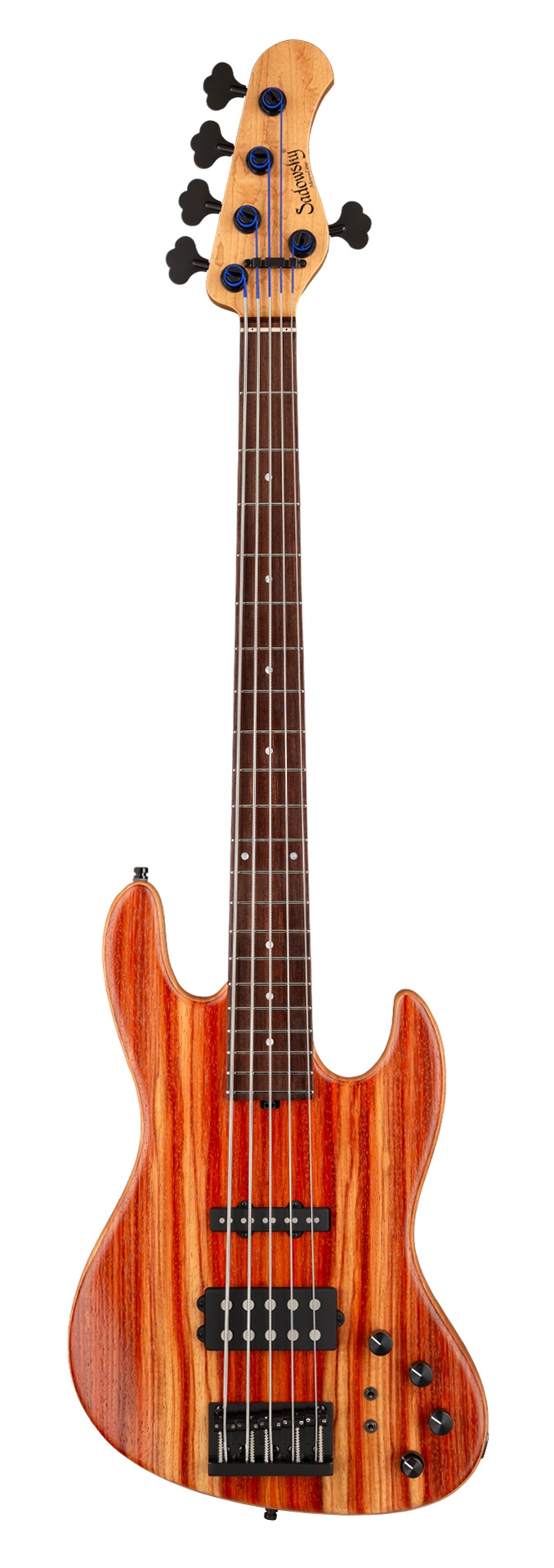 MetroLine 21-Fret Standard M/J Bass, Limited Edition 2024, 5-String - Natural Transparent Satin