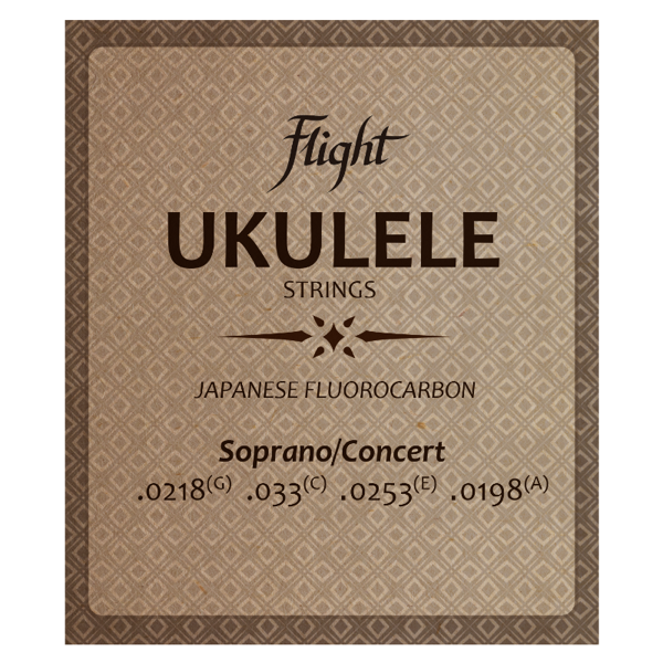 FUSSC100 Fluorocarbon Ukulele Strings – Soprano/Concert