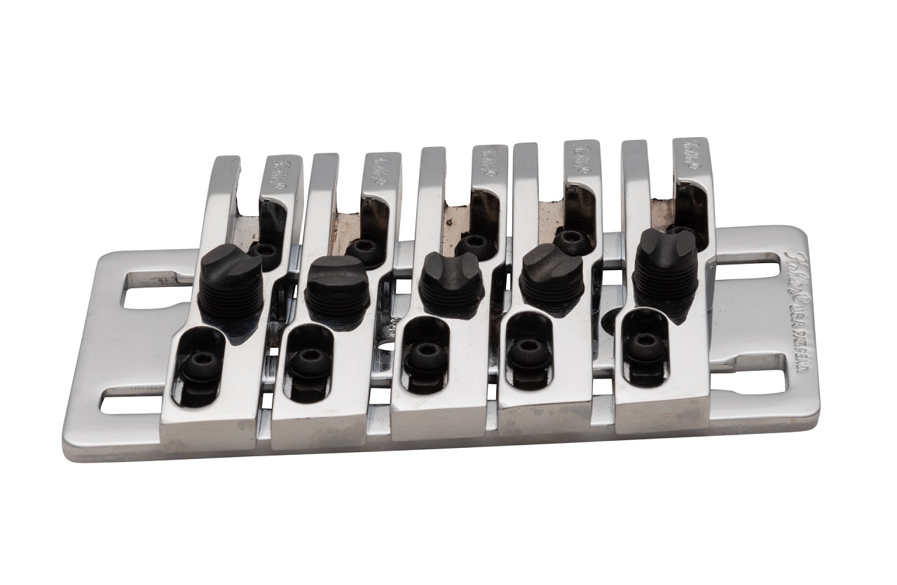 2450-W5 - 5-String Wide Bass Fixed Bridge - Chrome