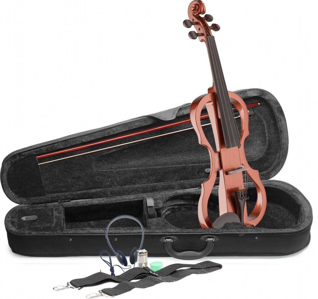 EVN X-4/4 E-Violine in Violin Burst