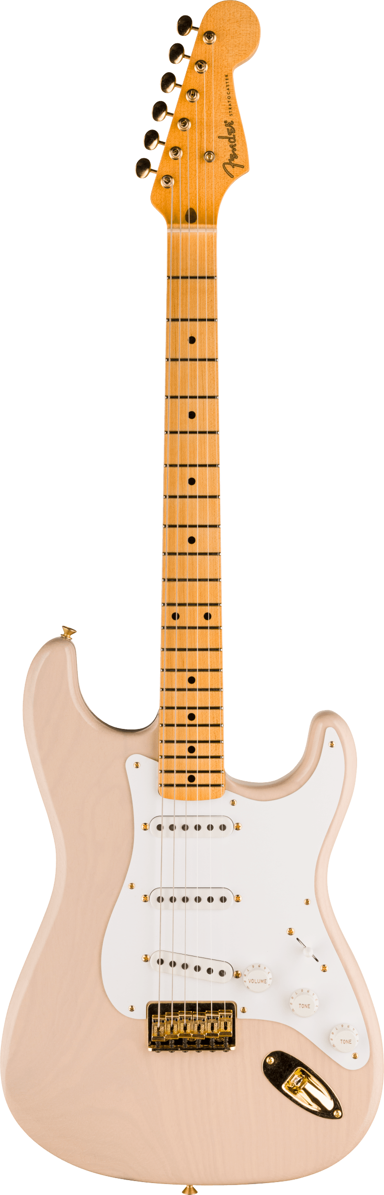 Limited Edition 1954 Hardtail Stratocaster® DLX Closet Classic, Dirty White Blonde