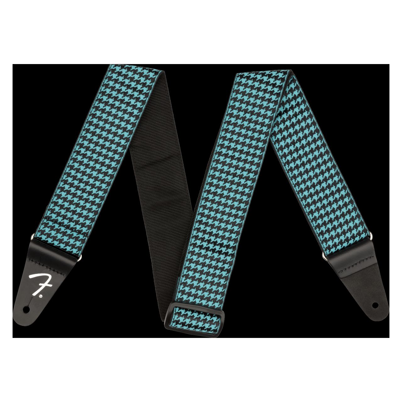 Houndstooth Strap  Teal