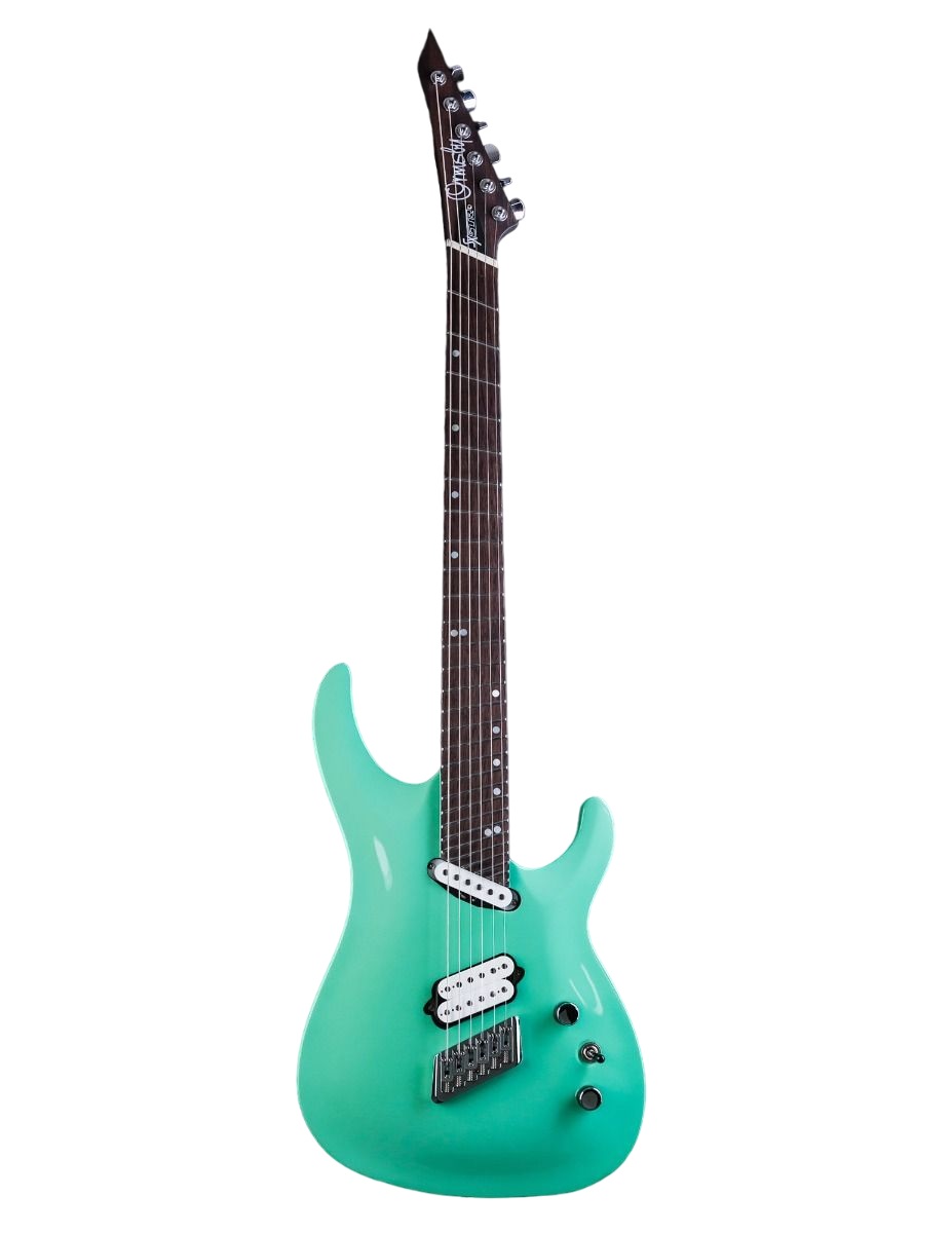 SX Carved Top 6-string, Seafoam Green