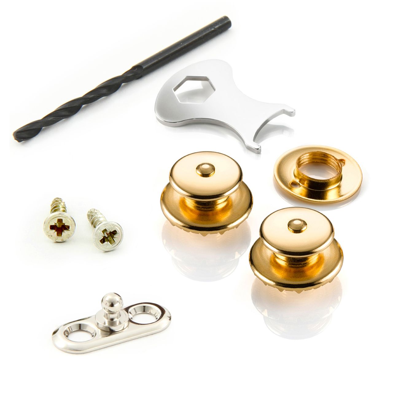 Acoustic Security Locks - Gold