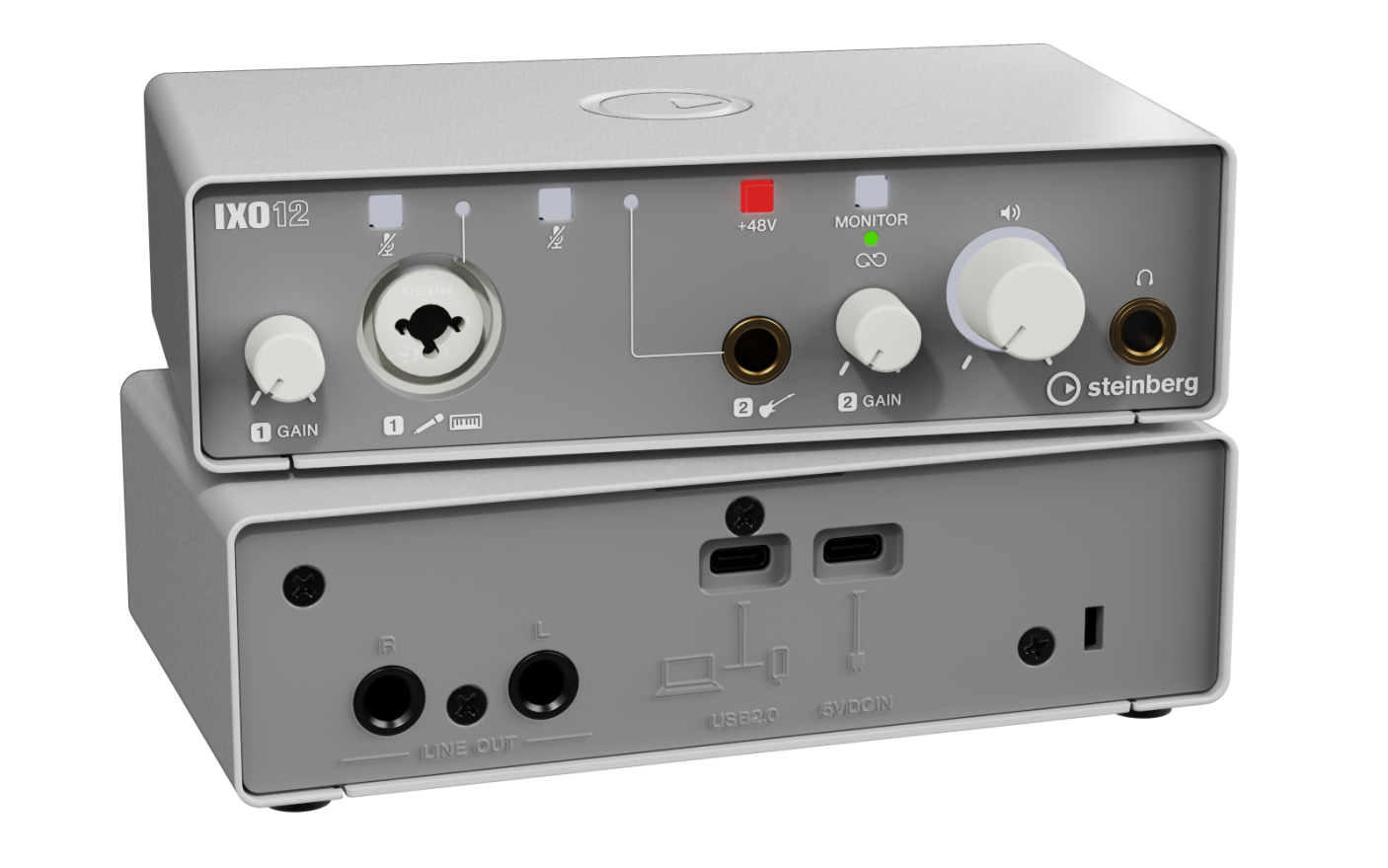 IXO12 USB-C Audio Interface - White