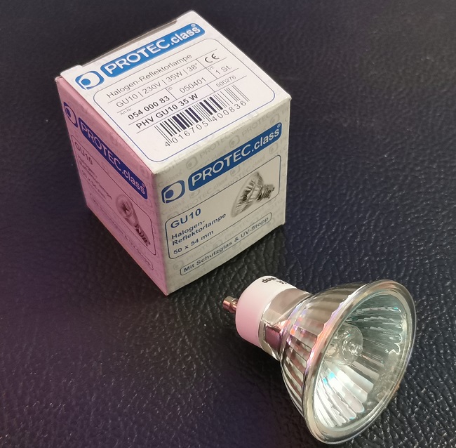 GU-10 / 35W Halogen-Reflektorlampe