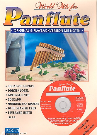 World Hits (+CD) for panflute