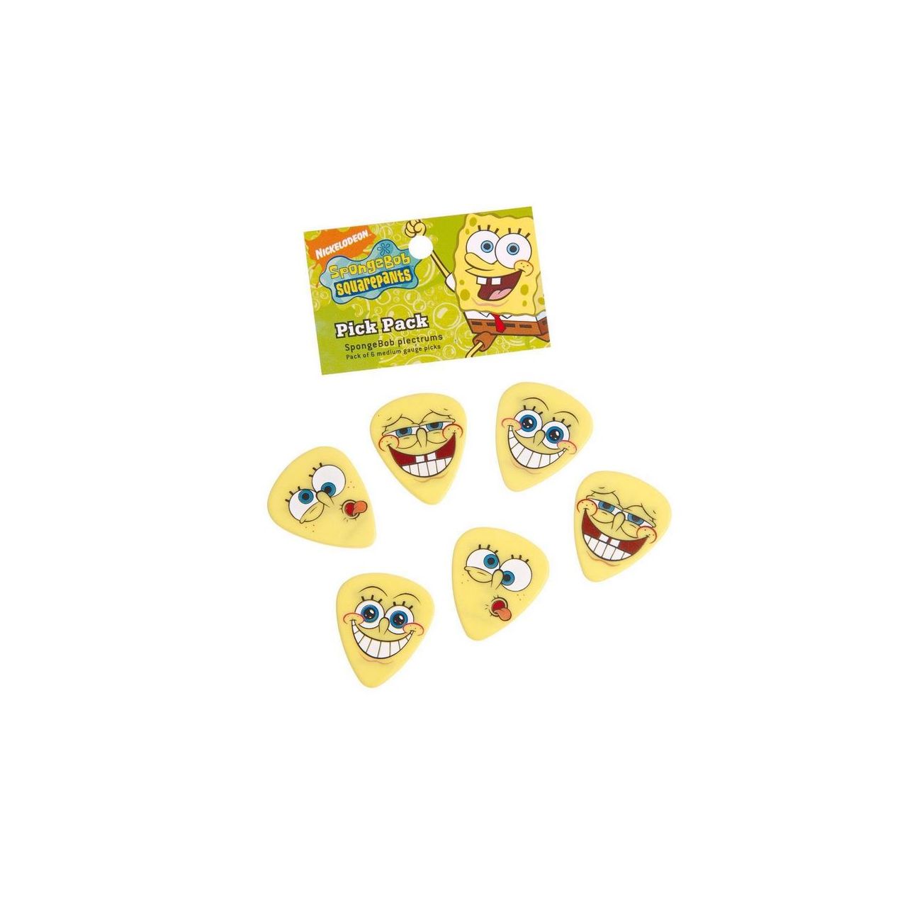 SpongeBob Player Pack, 6 picks SpongeBob, Heavy