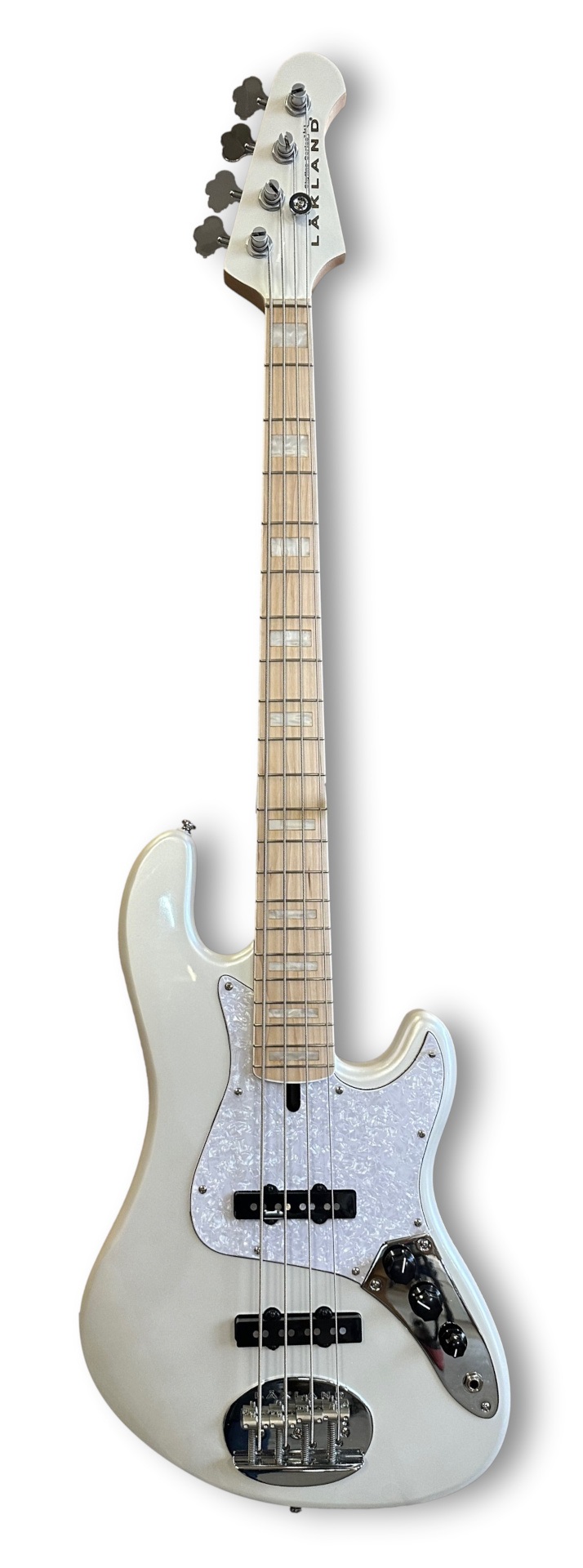 Skyline Darryl Jones Signature Bass, 4-String - White Pearl Gloss