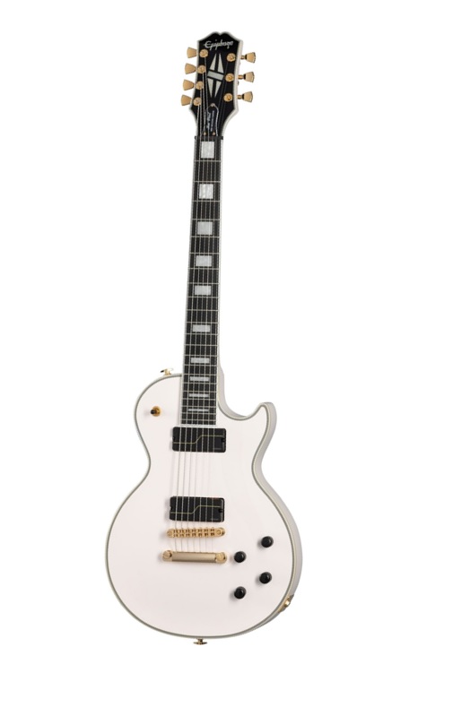 Matt Heafy Les Paul Custom Origins 7-String (Incl. Hard Case) White