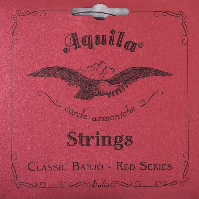 12B - Red Series, Old Style Banjo String Set - 5-String, DCGCG Tuning, Medium Tension