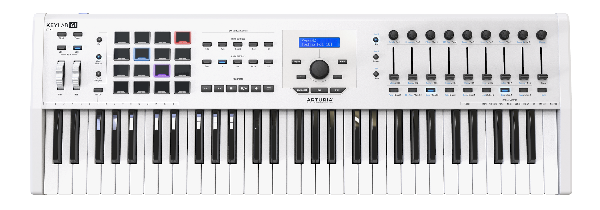 KeyLab MkII 61 White