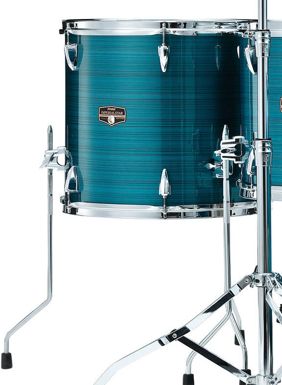 Imperialstar Floor Tom 18" x 16" - Hairline Blue/Chrom HW