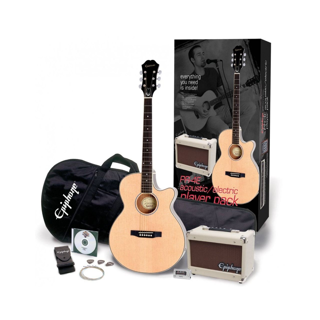 PR-4E Acoustic Electric Player Pack