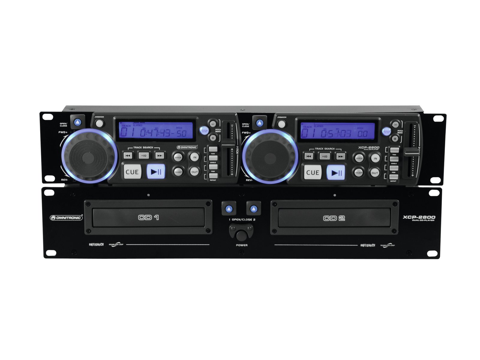 OMNITRONIC XCP-2800 Dual-CD-Player