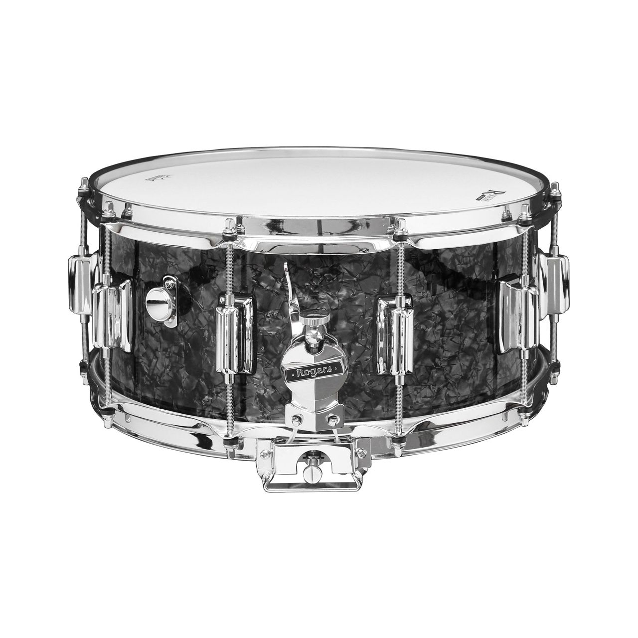 14" x 6,5" Snare mit "Beavertail" Böckchen