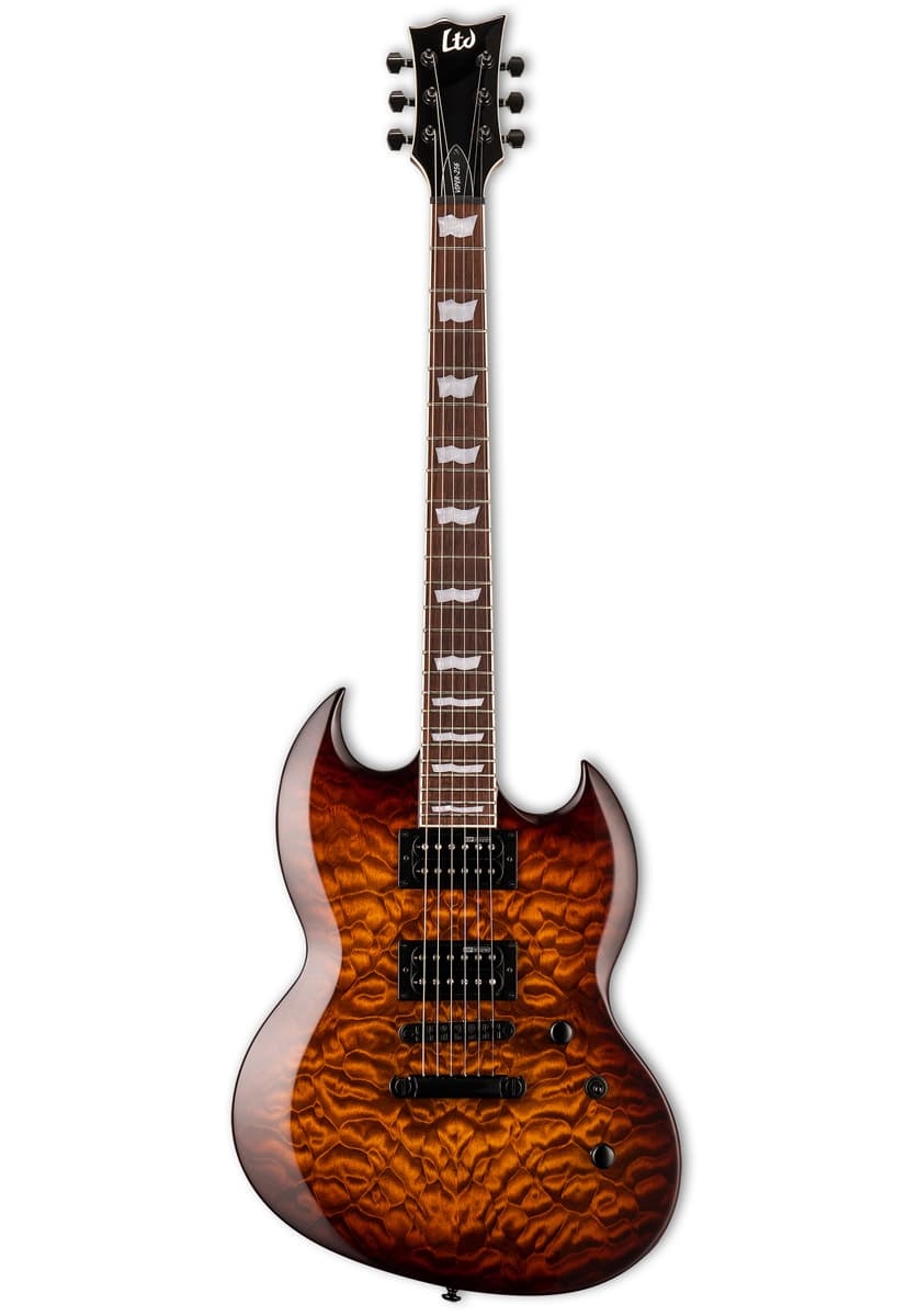 Viper-256 Dark Brown Sunburst