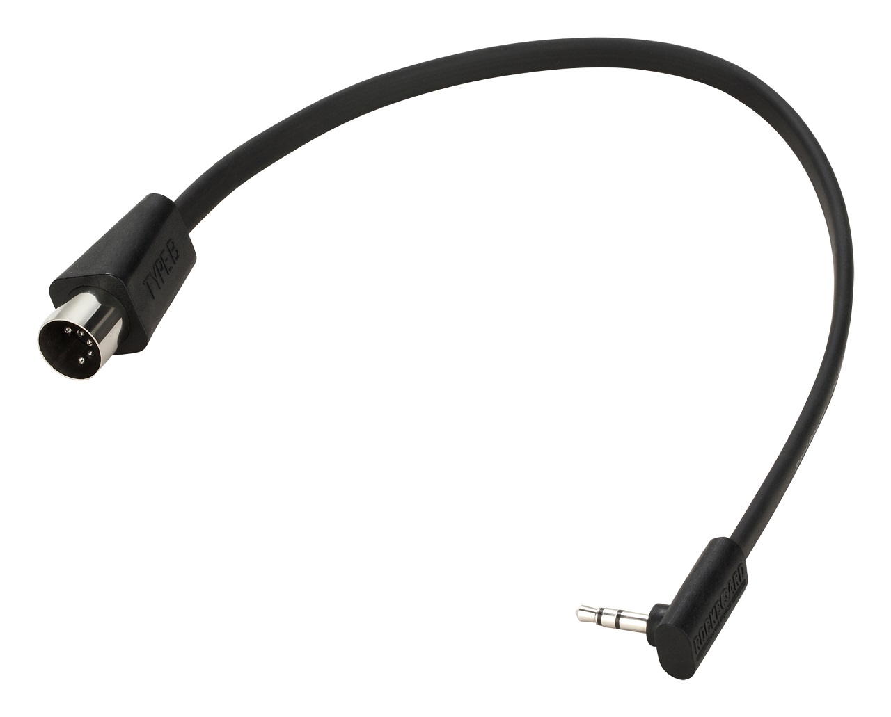 Flat TRS to MIDI Cable, TRS-MIDI Type B - 30 cm / 11 13/16"