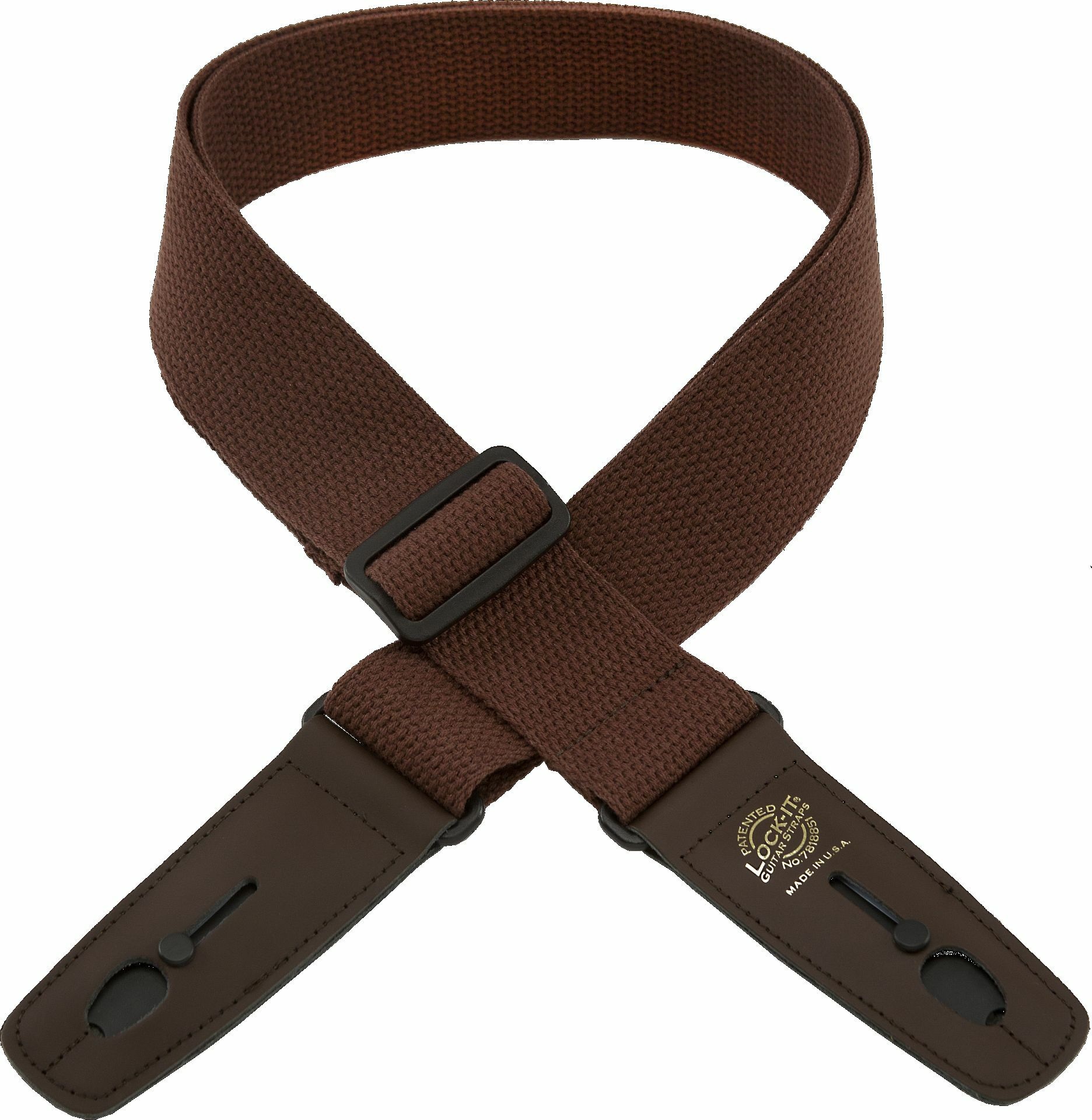 Strap 2" Cotton Pro (LIS 048 C2-BRN/BRN), Brown