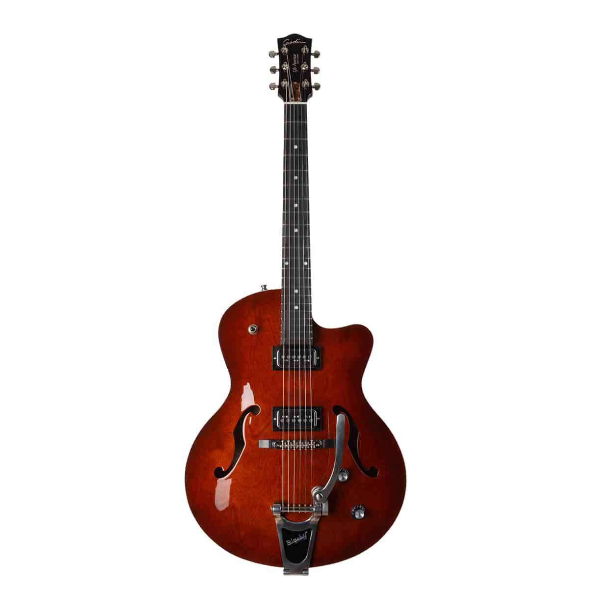 5th Ave Uptown T-Armond Havana Burst