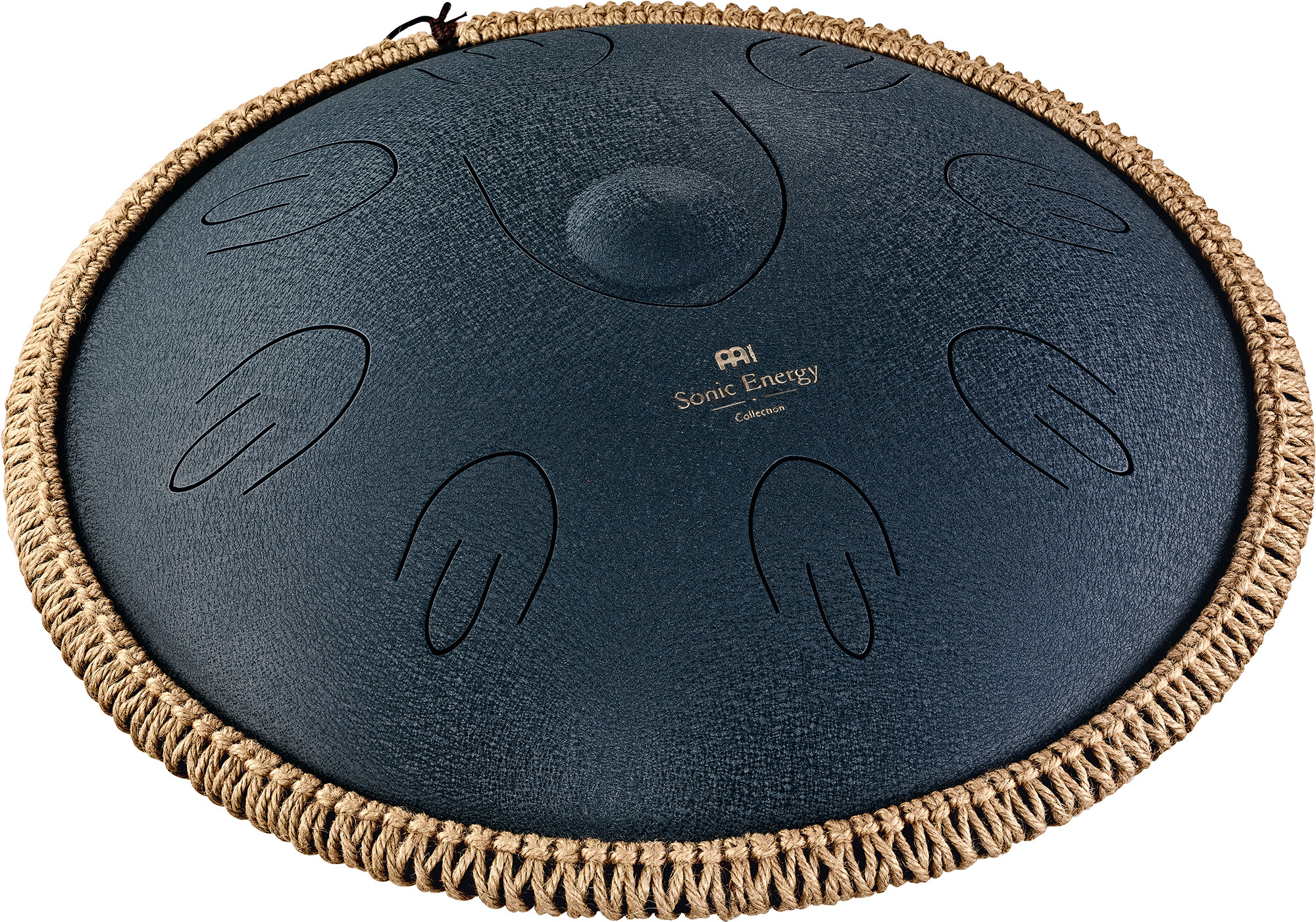 Octave Steel Tongue Drum, Marineblau, D Amara, 9 Töne, 16" / 40 cm