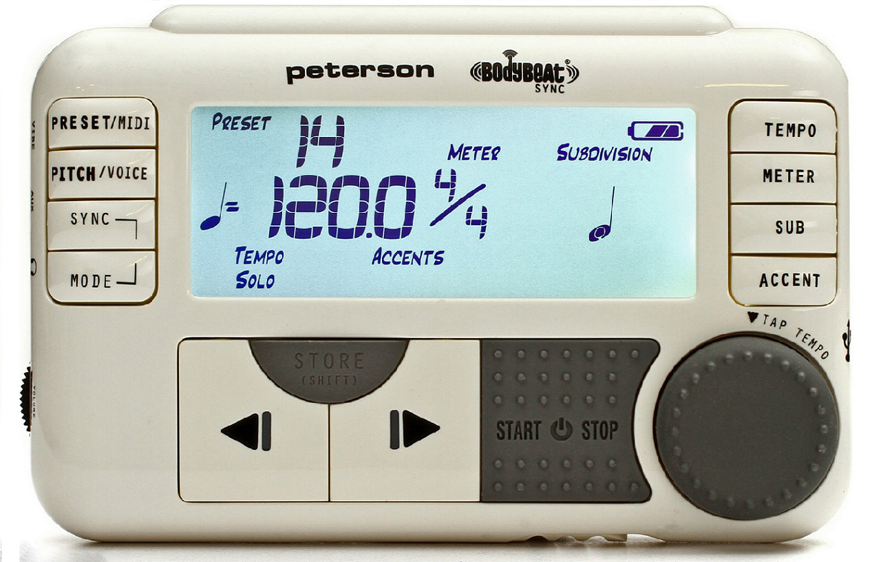 Perterson Bodybeat sync