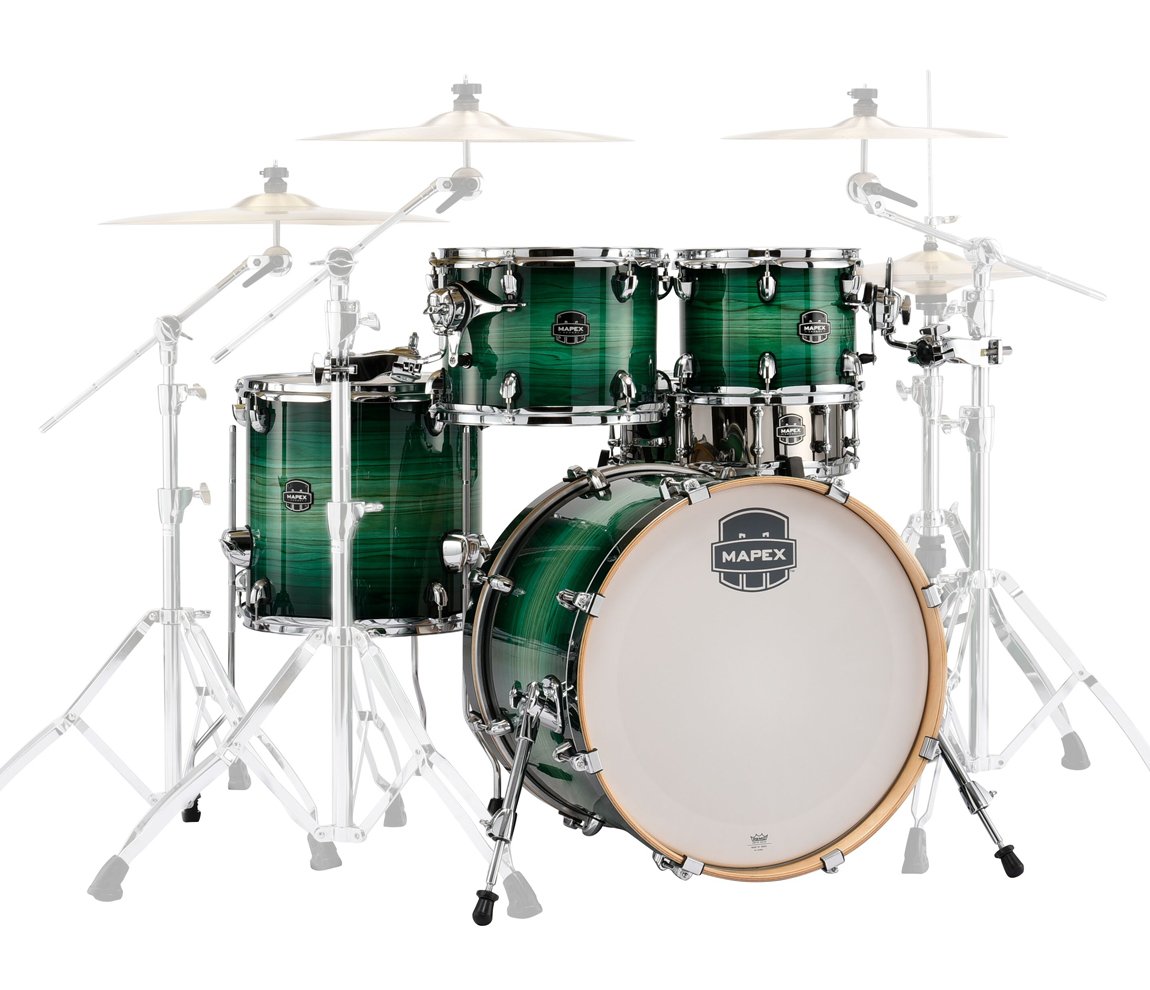 Armory 20" Shell Set Fusion mit Snare, in Emerald Burst