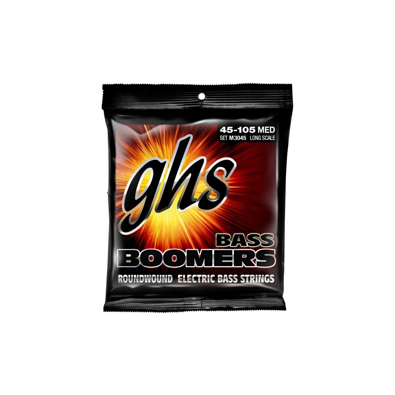 Bass Boomers - M3045X - Bass String Set, 4-String, Medium, .045-.105, Extra Long Scale