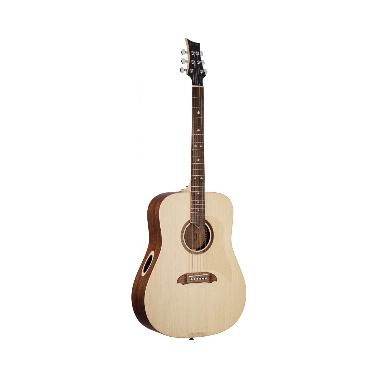 TRAD LE Dreadnought-Gitarre mit massiver Decke aus AAA Engelmannfichte 