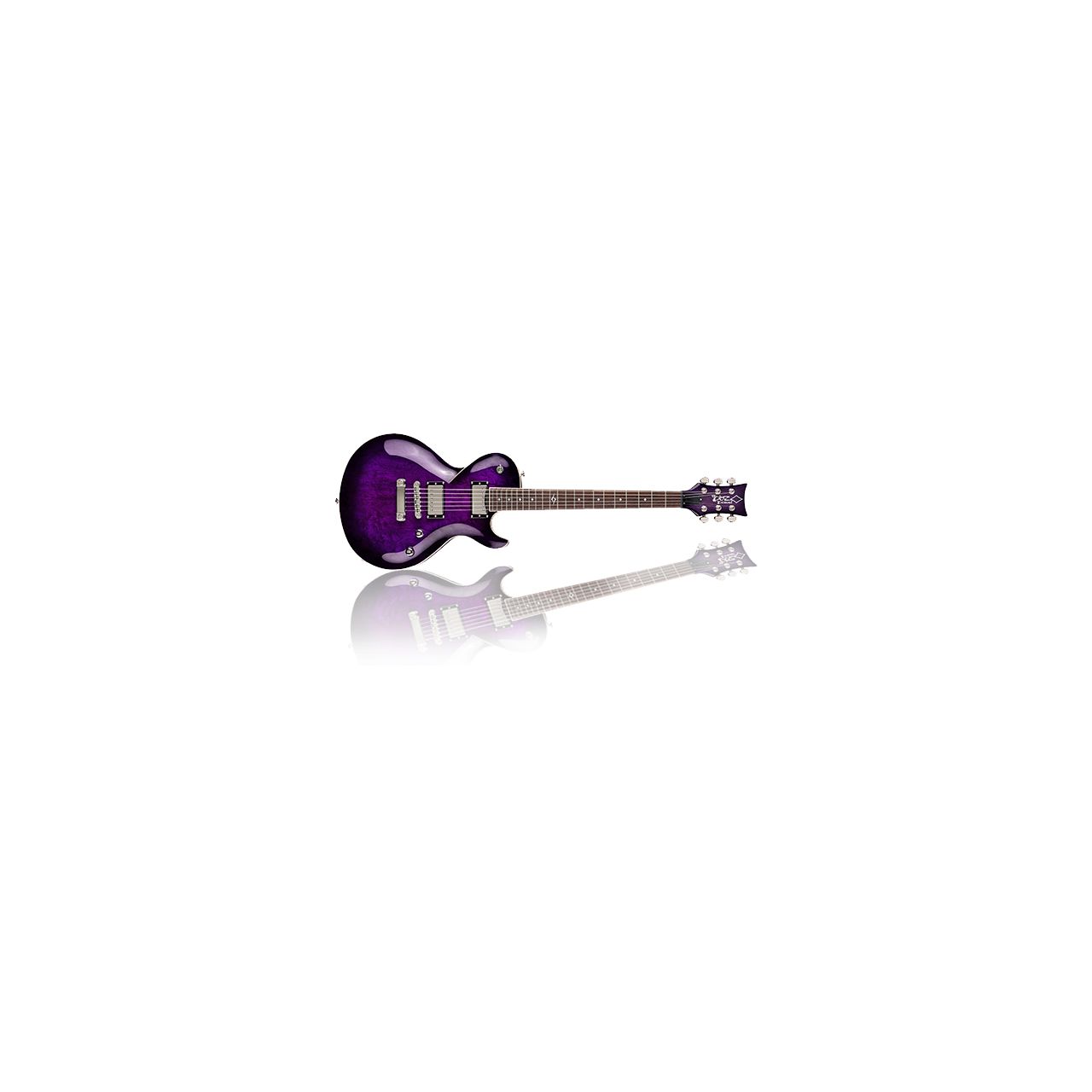 Bolero EX Transparent Purple - E-Gitarre