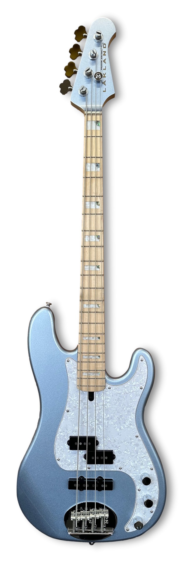 Skyline 44-64 Custom Bass, 4-String - Ice Blue Metallic Gloss