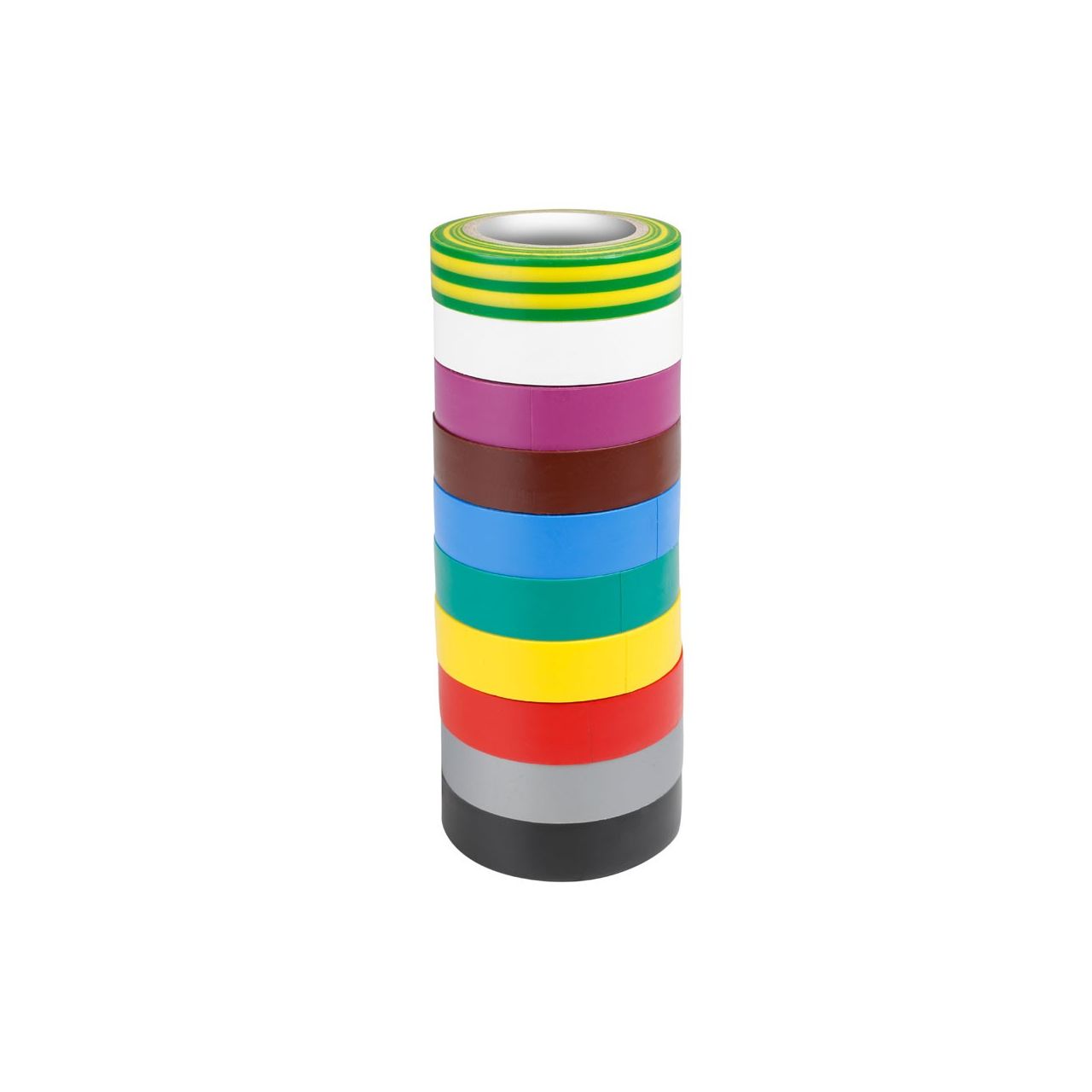 Isolierband 0,13x15 mm x 10m Set aus 10 Farben