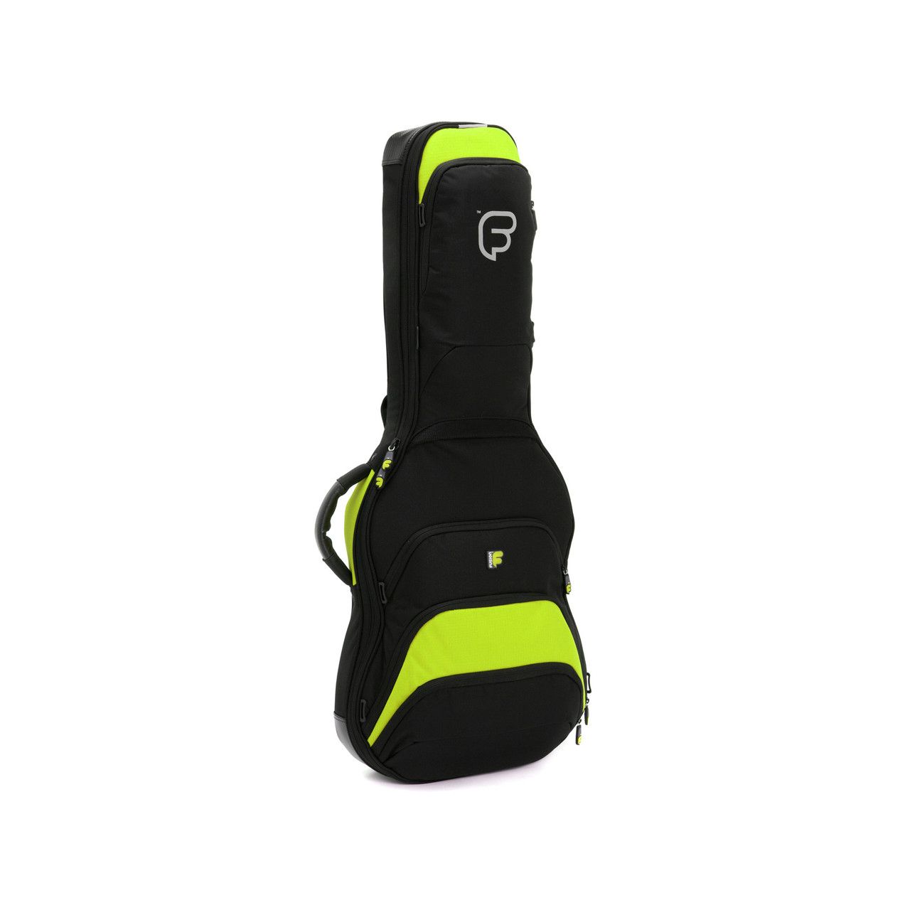 F1 Gigbag für E-Gitarre / lime-schwarz