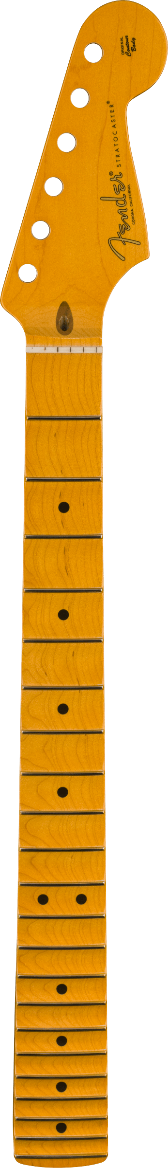 American Professional II Scalloped Stratocaster Neck, 22 Narrow Tall Frets, 9.5" Radius, Maple