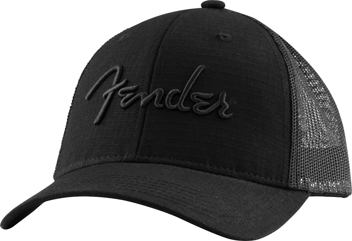 Snap Back Pick Holder Hat, Black